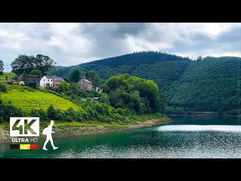 Walking in Coo: The Belgian Gateway to the Ardennes Forest - Slow TV 4K