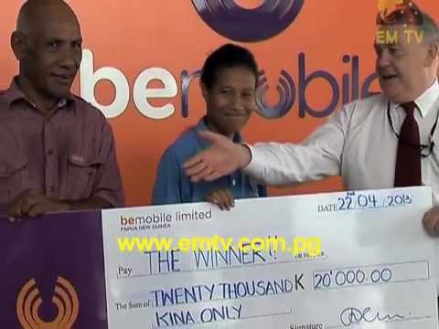 Barakau man wins K20, 000 with BeMobile