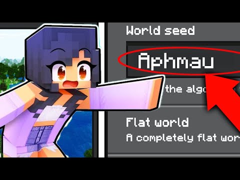 Minecraft : Whats On this APHMAU SEED? (Ps5/XboxSeriesS/PS4/XboxOne/PE/MCPE)