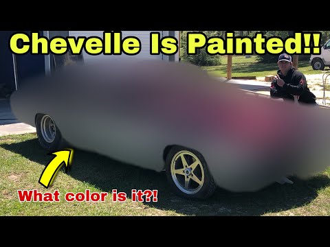Candy Paint On Our 1972 Chevelle Drag Car!