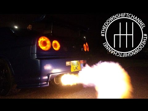 R34 GTR - Trust Ti exhaust