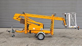 Denka-Lift Denkalift JR 12 towable boom lift | Image 2 - Machineryline