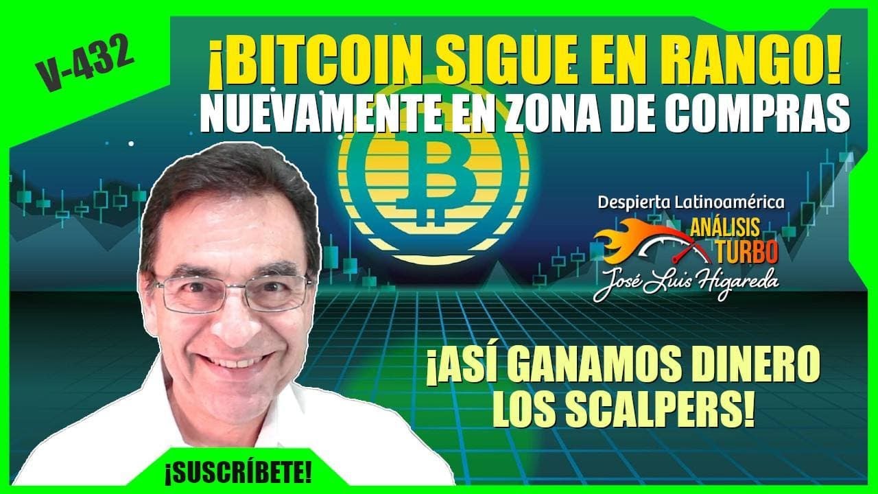 BITCOIN sigue en rango, entrando nuevamente en zona de compras!!!