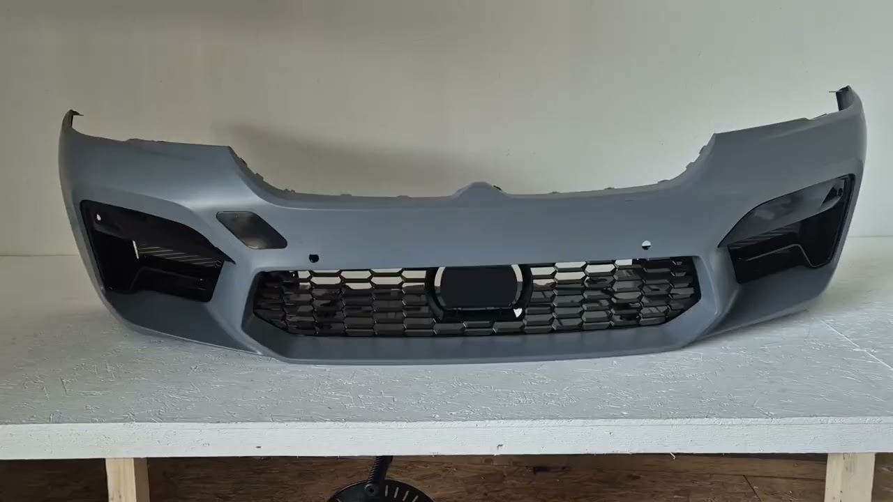 BMW 5 серия G30/G31 2017-2023 гг. Передний бампер в стиле M5 F90 (для 2021+) Video 1