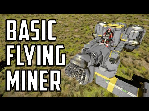 Space Engineers - Xbox Tutorial: Basic Flying Miner