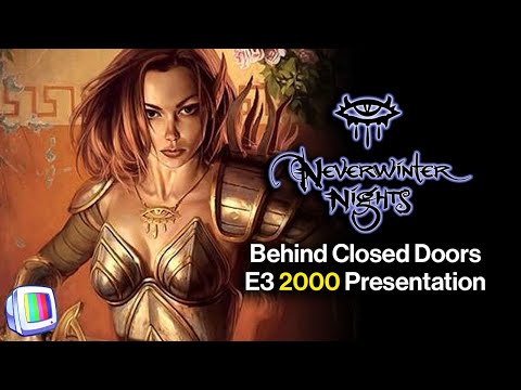🚨NEVER BEFORE SEEN🚨 Neverwinter Nights - E3 2000 Behind Closed Doors Demo