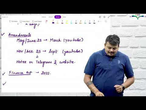 Direct Taxation Class 1 By CA Vijay Sharda