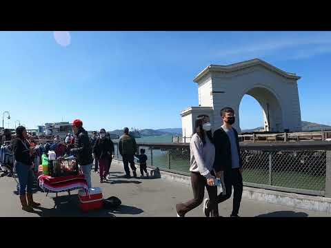 walking tour of Fishermans wharf San Francisco