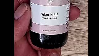 Vitamin B12 Tropfen 250µg je Tagesdosis Vegan, Alkoholfrei, Laborgeprüft, Es hilft wirklich