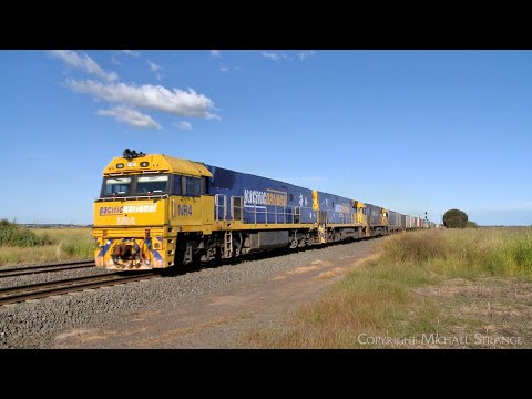6MP4 TOLL / Pacific National Container Train (25/11/2022) - PoathTV Australian Railways