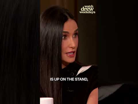 Demi Moore on What it Was Like Working with Jack Nicholson in "A Few Good Men" | Drew Barrymore Show