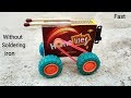 How To Make Matchbox CAR Without Glue Gun At Home