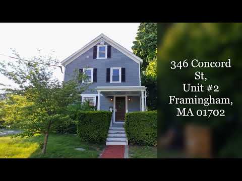 NOT AVAILABLE/RENTED - 346 Concord St, Unit #2, Framingham May 2022