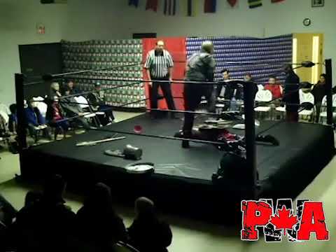 PWA Wrestling: Cremator Von Slasher vs Scott Steel - Dec  3rd, 2016