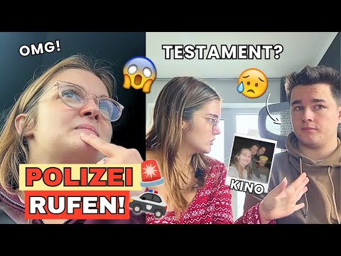 Wir rufen die POLIZEI...😱🚨Brauchen wir ein TESTAMENT?🙄💭| Hans&Wika