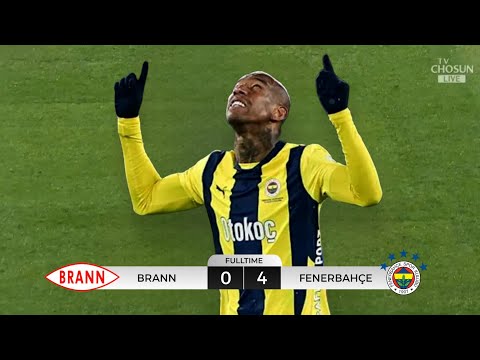 BRANN VS FENERBAHÇE (0-4) FULL HIGHLIGHT | MAÇI ÖZETI | EUROPA LEAGUE 2025/26 | FANSCAM