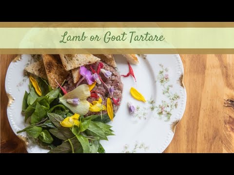 How to Make Lamb Tartare