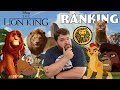 Ranking All Of The Lion King