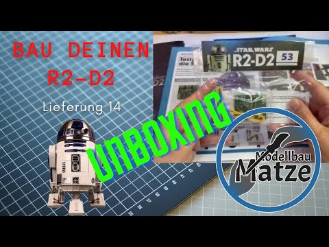 Unboxing Bau deinen R2-D2 von Fanhome / DeAgostini - Lieferung 14