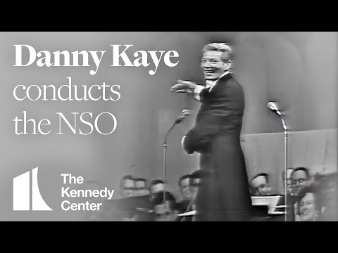 Danny Kaye hilariously conducts the National Symphony Orchestra (1962) | The Kennedy Center