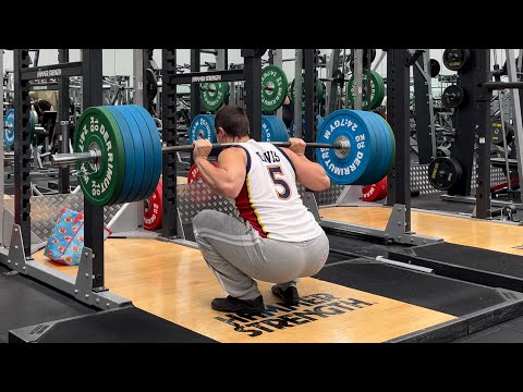 Squat everyday Day 1195: 200kg five days in a row