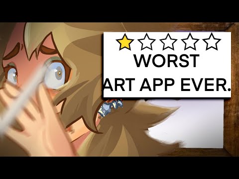 I tested the 5 WORST rated ART APPS