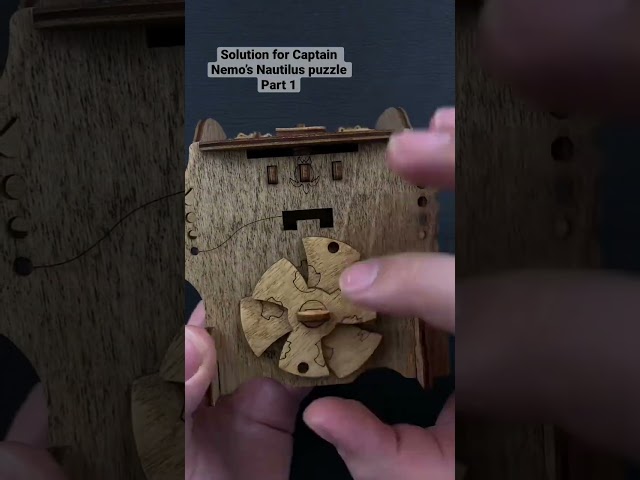 Vídeo relacionado con iDventure Cluebox - Capitán Nemo Nautilus - Juego de Escape Room - puzzle 3D de madera - caja misteriosa - caja secreta japonesa - regalo original - caja para dinero boda - rompecabezas para adultos