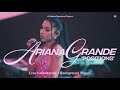 Ariana Grande - positions (Live Instrumental + BGV) [vevo - karaoke video]
