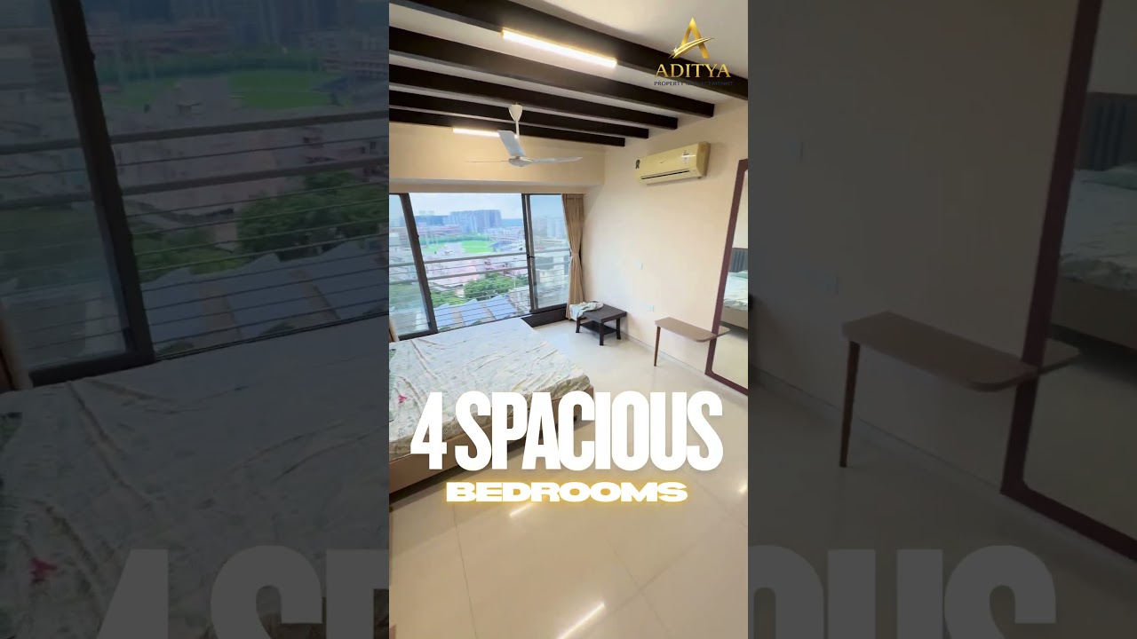 4 BHK Fully Furnished Flat For Rent In Piplod, Surat. in Piplod, Surat — photo 1 of 16