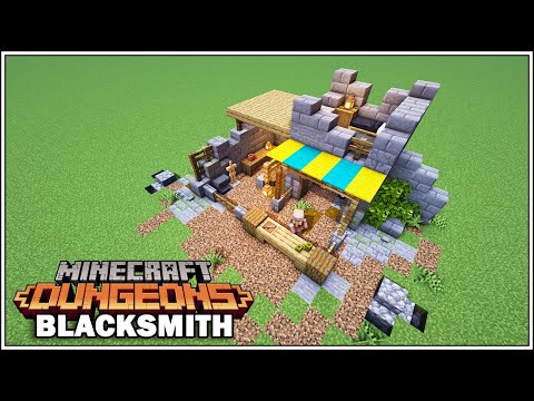 TheMythicalSausage - How to Build the Blacksmith in Minecraft Dungeons!!! [Minecraft Tutorial]