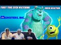 BOO IS HILARIOUS First Time Reacting To MONSTERS INC Group Reaction MOVIE MONDAY