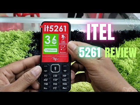 Itel 5261 new feature phone. আইটেল এর অস্থির ফিচার ফোন 5261