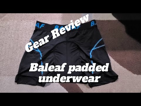 baleaf Men's 3D Padded Bike Shorts Cycling Underwear MTB Liner Road Biking Bicycle Clothes Blue M video review thumbnail
