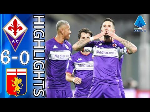Fiorentina vs Genoa 6-0  Highlights Goal |  Serie A Italy 2021/2022