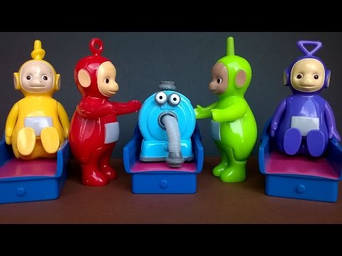TELETUBBIES - Time to sleep for teletubbies. The crazy Noo Noo / Teletubisie / تليتبيز
