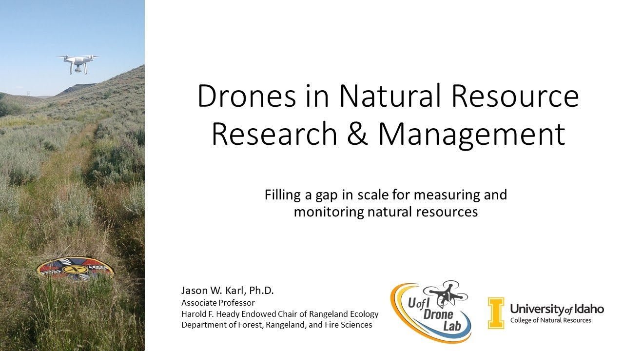 Drones in Natural Resource Research and Management