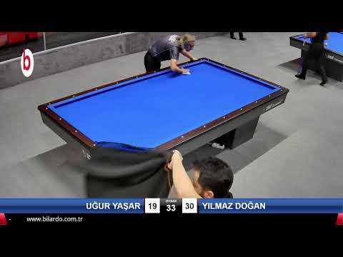 UĞUR YAŞAR & YILMAZ DOĞAN Bilardo Maçı - 2021 TÜRKİYE ŞAMPİYONASI 2.ETAP-6.TUR