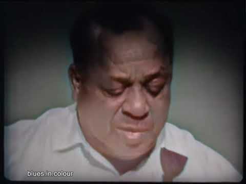 Big Joe Williams - live in Seattle [Colourised] late 60's