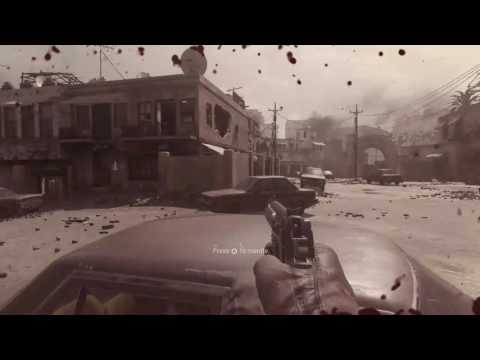 COD 4 REMASTERED GLITCH - ON TOP OF THE MAP CROSSFIRE (MWR GLITCHES ON COD4 REMASTERED)