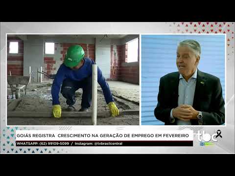 Jornal Brasil Central |15-04-26| Goiás registra Crescimento na Geração de Emprego em Fevereiro
