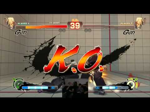 SSF4AE2012 - Offline Casuals - DM MCZ Xian (Gen) vs TSN Zakku (Gen)