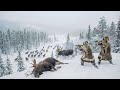 Hunting The Coldest 5000kg Elk In The Yakutian Snowstorm Feeding An Entire Village Extreme Winter