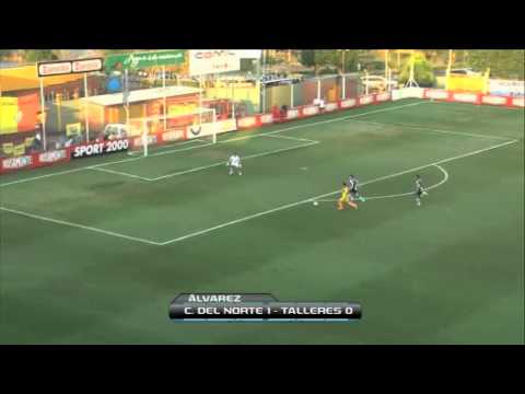 Gol de Ernesto Alvarez. Crucero 1 Talleres 0. Fecha 5. Torneo Primera B Nacional. FPT