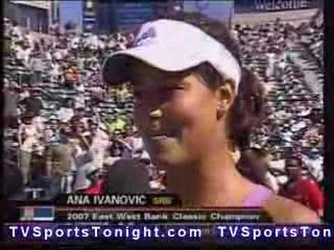 Ivanovic flashes the charm