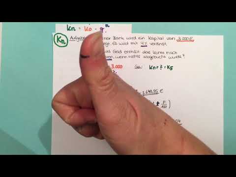 Exponentielles Wachstum und Abnahme | Zinseszinsrechnung und Kapitalwachstum