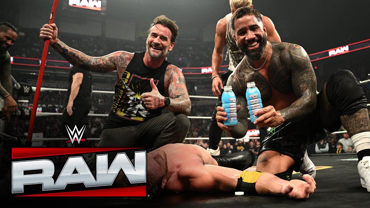 Logan Paul gets mauled by Roman Reigns, Cody Rhodes, CM Punk and Usos: Raw exclusive, Nov. 24, 2025