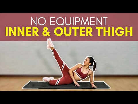 No Equipment Inner & Outer Thigh (Sculpted Hips & Thighs) | Joanna Soh thumnail