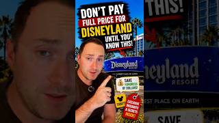 🏰 DISNEY HACK: DO NOT Pay Full Price for Disneyland Until You Know This 👀💸 #disney #disneyland