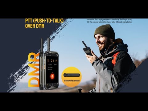 （2023 New）Ulefone Armor 20WT Rugged Waterproof Smartphone DMR Walkie-Talkie 10850mAh