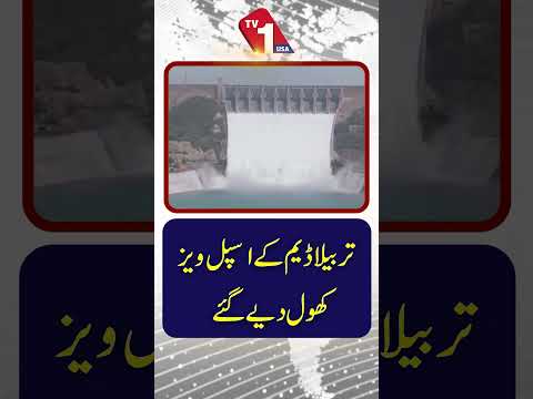 تربیلا ڈیم کے سپل کھول دیے